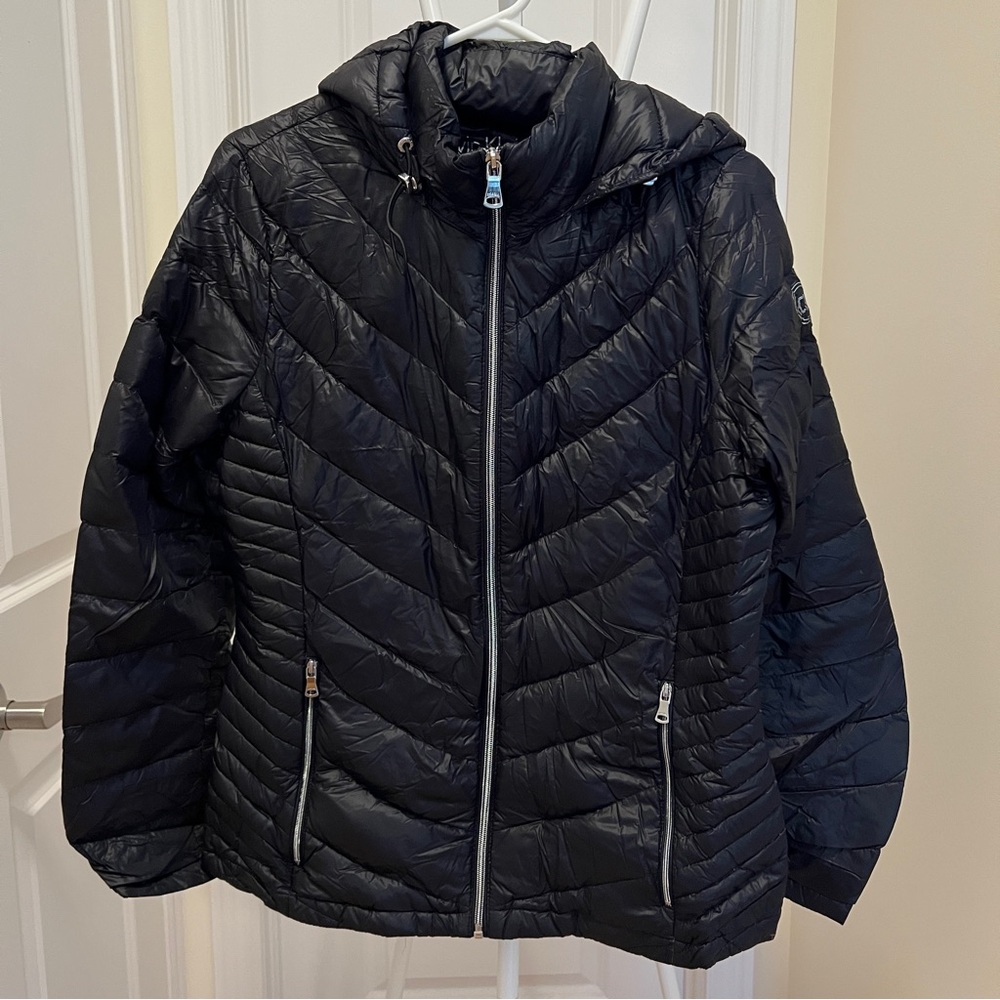 Calvin Klein packable puffer jacket